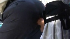 Dress Clothes Dildo Ride using my man cunt