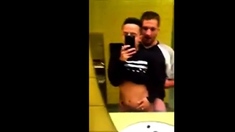 Two Twinks Fucking In Public Toilet After Practice