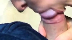Danish Milf With Big Tits Sucks Cock In Department Store!