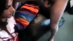 Amateur CD gangbang