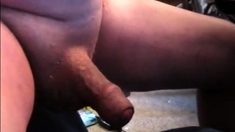 70 yrold Grandpa #222 uncut cum close solo wank mature old