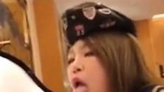 Japanese cum slut