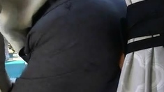 Dress Clothes Dildo Ride using my man cunt