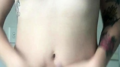 Amateur blowjob close up