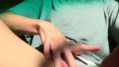 Teen Solo Masturbation With Wet Pussy Close Up