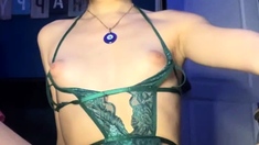 Solo webcam tranny masturbation