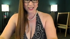 Hottest brunette solo webcam masturbation 2