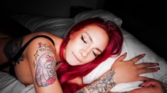 Sexy redhead babe hardcore anal drilled