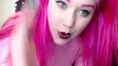 Close up teen masturbation