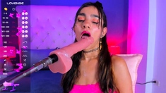 Cute blonde amateur webcam teen masturbating