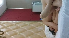 Stunning brunette hardcore on cam