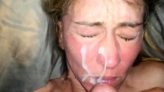 Amateur Slut Blowjob Cumshot