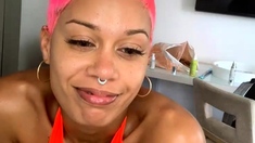 Hot Big Black Latina booty Black and Ebony
