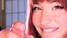 Hot amateur pov blowjob handjob