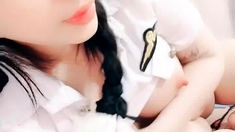 Amateur Asian GFsucking POV