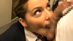 Brunette hookup amateur blowjob and dirtytalk sexdate