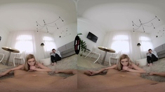 Brunette amateur babe anal POV