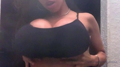 Big boobs milf masturbates with her dildo