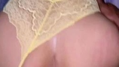 Amateur brunette fucked in POV Telsev