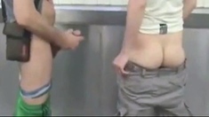 Public Restroom Blowjob