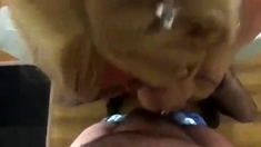 Crossdresser Cock Sucking Fun