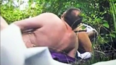 Barebacking Twink Outdoors Behind Abandoned Factory
