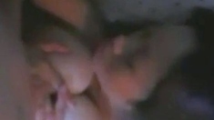Asian Amateur Girl with Big Tits Gives Blowjob
