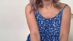Chubby Blonde Brianna Solo Masturbation