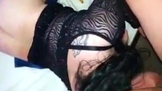 Crossdresser Sucks Interracial Twink Cock