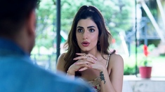 Indian pair celebrating their anniversary inside bedroom