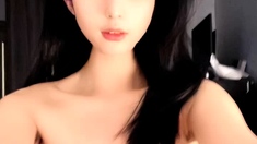 Japanese black girl toys masturbation