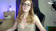 Pretty redhead webcam masturbation show