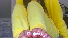 Maitresse Madelines Solo Foot Fetish Pov