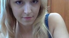 Blonde teen Sierras first erotic masturbation video