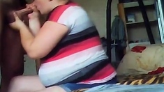 Estonian Amateur Gives a Deep Blowjob