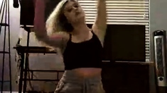Home Made Amateur Blonde Masturbating