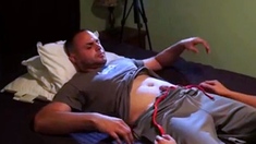 Mamada Amateur a un Hombre Heterosexual