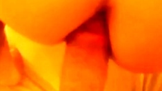 He cums in my ass so good - bareback amateur fuck