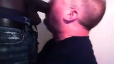 Interracial Blowjob Leads to a Facial for This Amateur Man