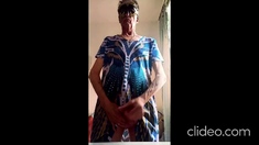 crossdressing with sunglasses or mask