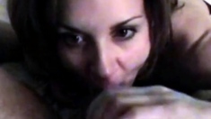 American Amateur BJ in a Motel Room