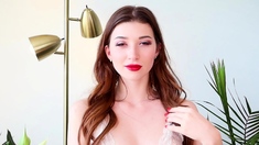 Tattooed Webcam Teen Rides Massive Toy