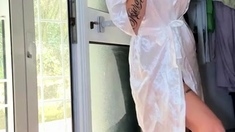 Blonde Nice Big Boobs Masturbating