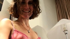 Cheep looking amateur milf brunette Vannah