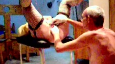 Horny amateur blonde girl fingering 01