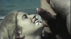Blonde Blowjob Outdoor
