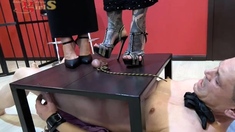 Miss Jane And Lady Chantal - Full Weight Ball And Cock