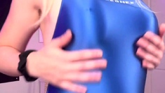 Jenny Bangz Getting Hard In A One Piece