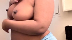 Bhadbaebae Ignites Sultry Tease Under Soft Lights