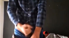 Big-cock Webcam Man: Super Hot Amateur Solo Show